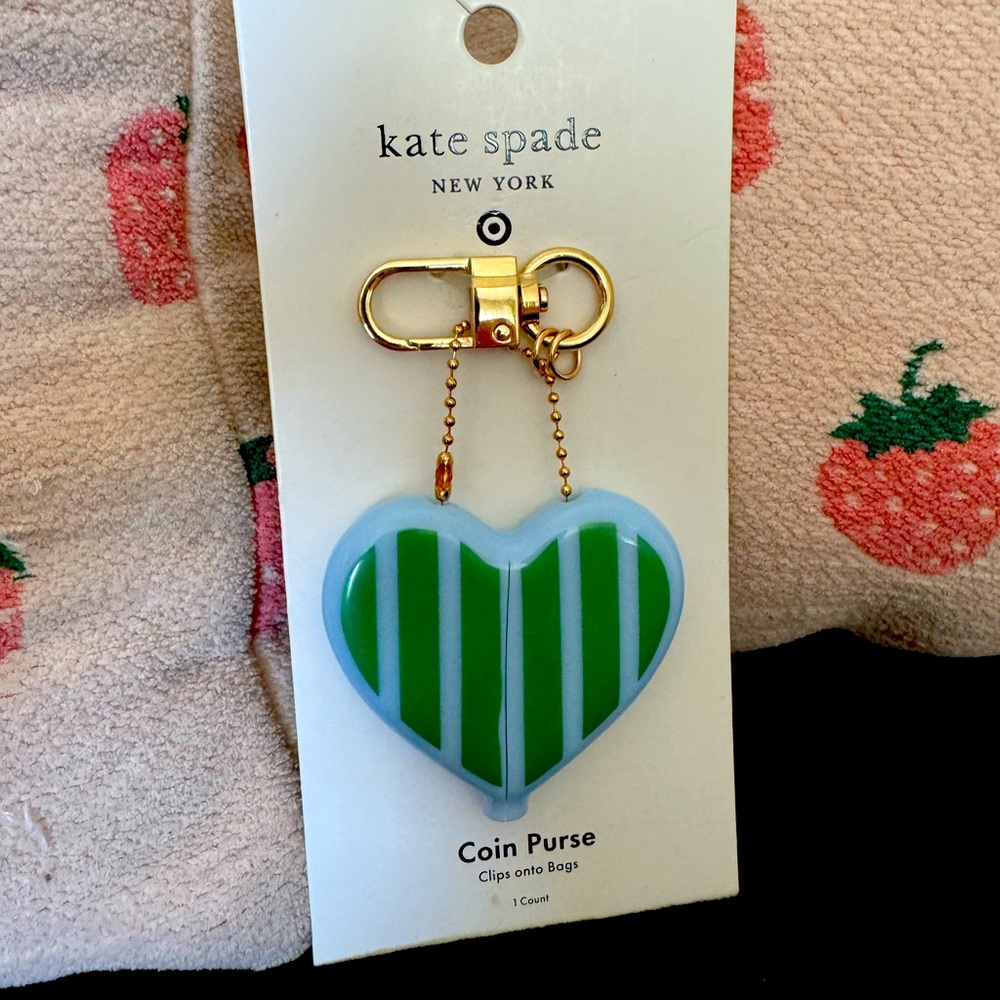 Kate Spade New York x Target -  Heart Coin Purse/Bag Charm/Keychain